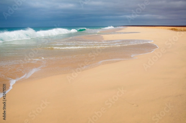 Obraz desert island idyllic beach