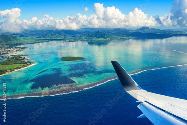 Obraz Mauritíus Luftbild