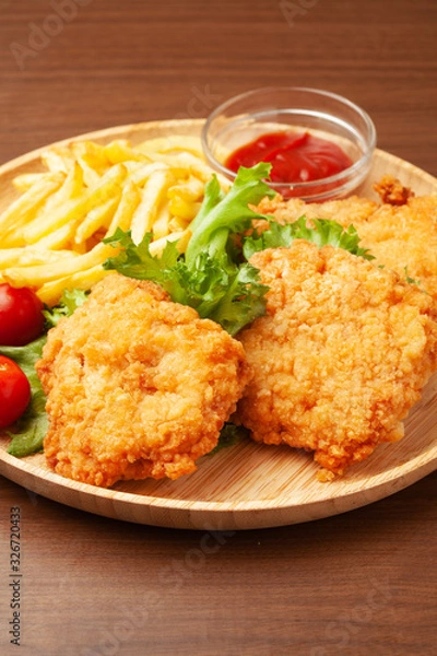 Fototapeta フライドチキン