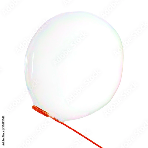 Fototapeta Bubble wand with bubble