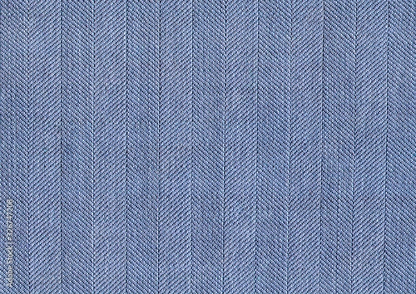Obraz Blue, lavender color, linen Background Texture. Cotton fabric striped zigzag. Classic Herringbone. Expensive men's suit fabric. High resolution