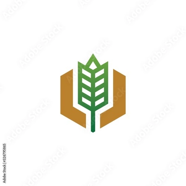 Fototapeta harvest logo