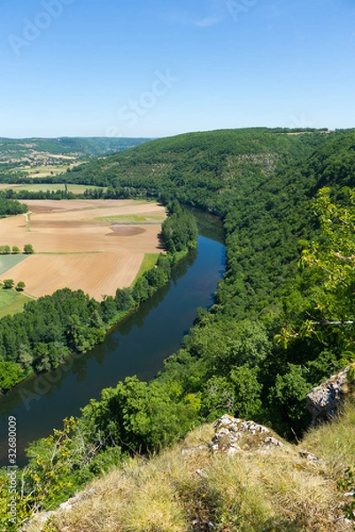 Obraz méandre du lot