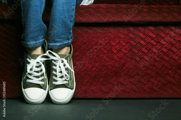 Obraz Shoes and Jean