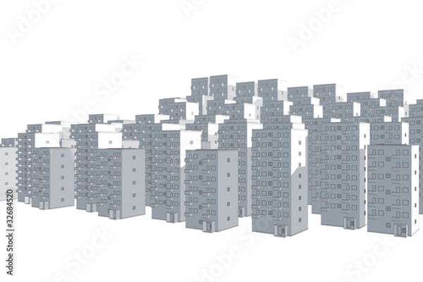 Fototapeta Blue City_11