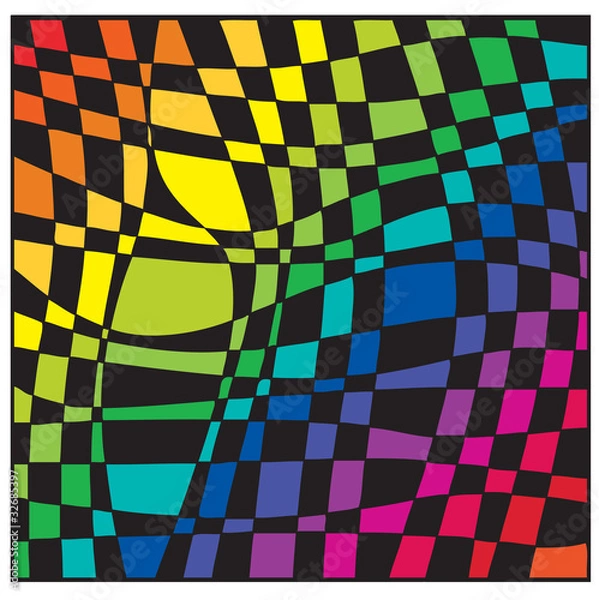 Obraz chessboard color