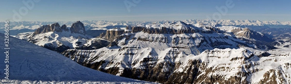Obraz Vista dalla Marmolada