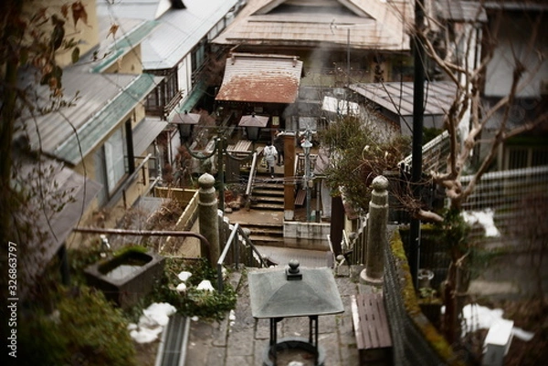 Fototapeta 渋温泉