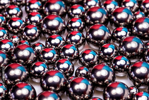 Fototapeta steel balls of a rolling element