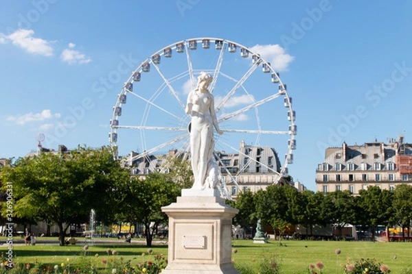 Obraz Ferris Wheel in the Tuileries Garden