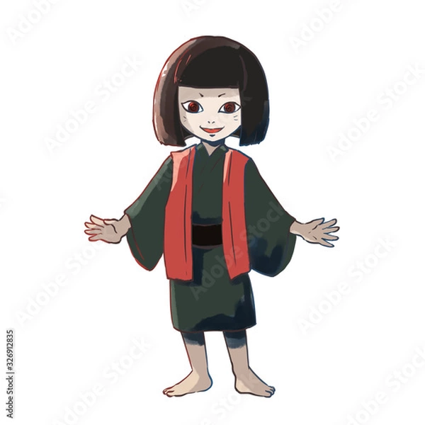 Obraz 座敷わらし