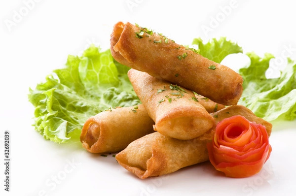 Fototapeta Egg Rolls