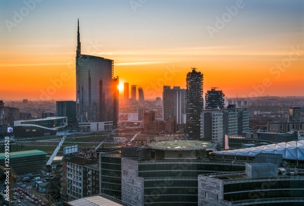 Obraz Milano skyline