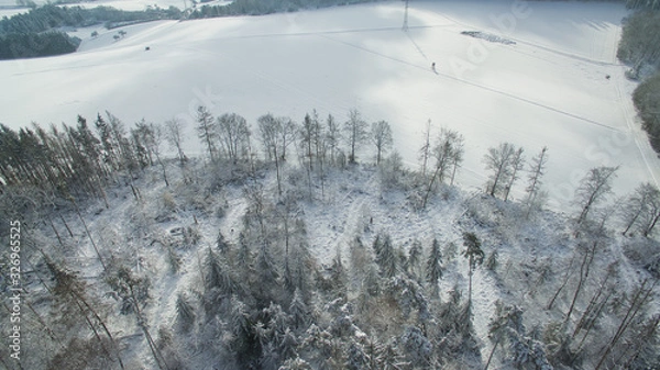 Obraz Landschaft von oben