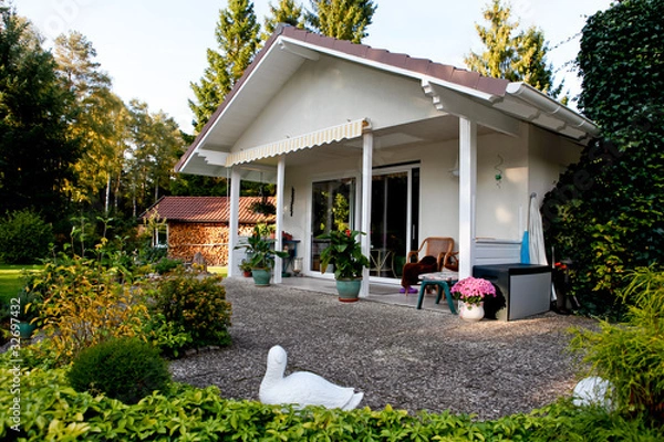 Obraz Garten im Sommer