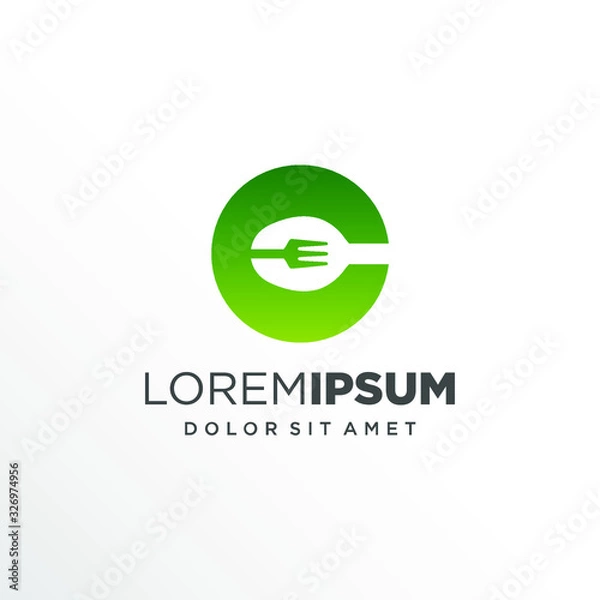 Obraz Initial Letter C Food