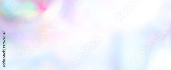 Fototapeta Contrast and beautiful blurred abstract holographic background.