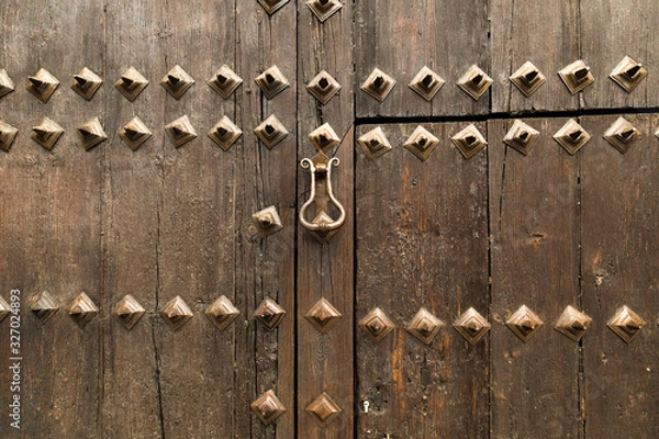 Obraz textura puerta