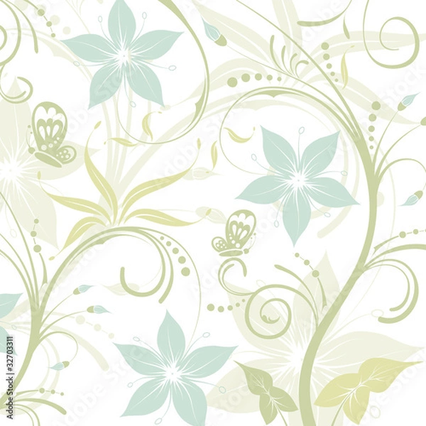 Fototapeta Flower frame