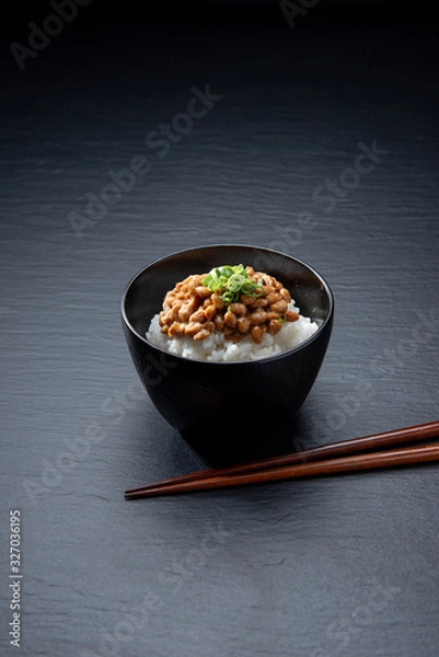 Obraz 納豆ご飯