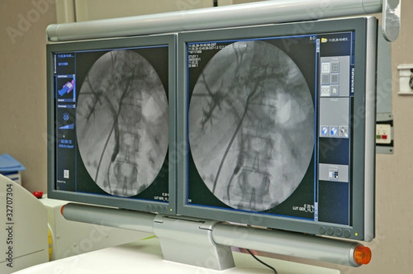 Fototapeta cateterismo biliare