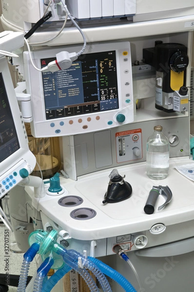 Obraz ventilatore per anestesia