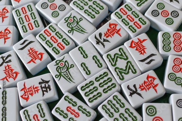 Obraz mahjong