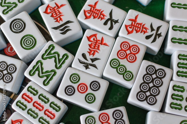Obraz mahjong