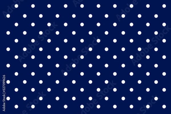Obraz Blue Pastel polka dots background. 