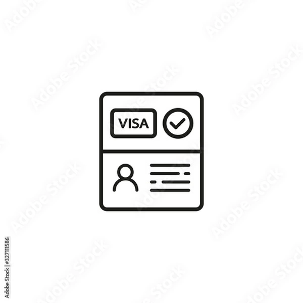 Obraz visa