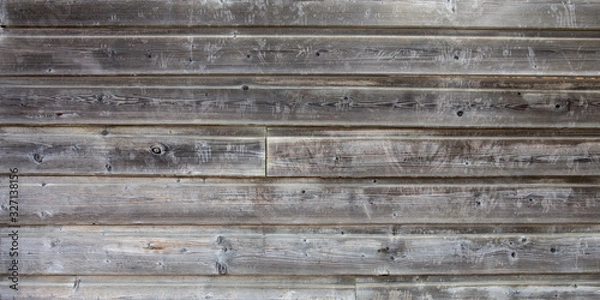 Fototapeta background wooden weathered grey painted wood old brown rustic dark wooden plank texture