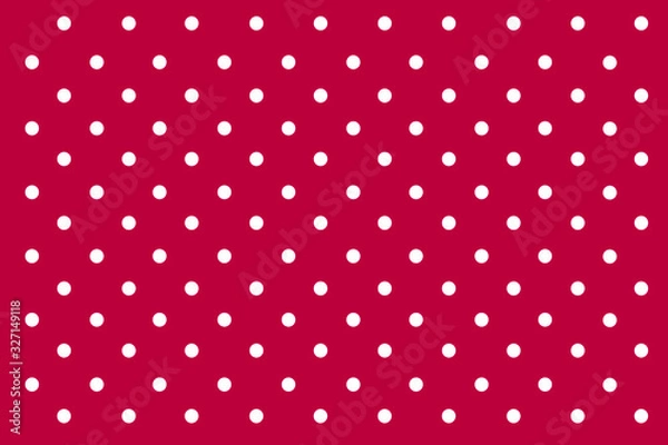 Obraz Pink Pastel polka dots background.