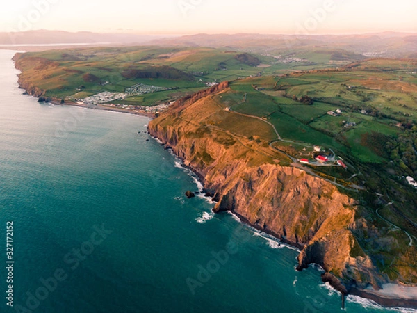 Fototapeta Cliff sunset