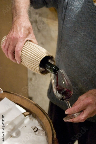 Obraz dégustation de vin