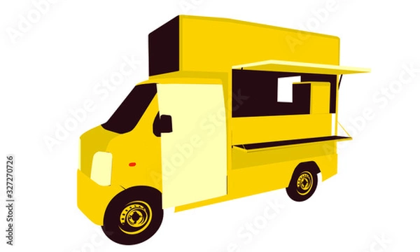 Obraz キッチンカー