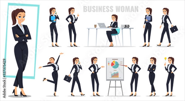 Fototapeta Vector character design