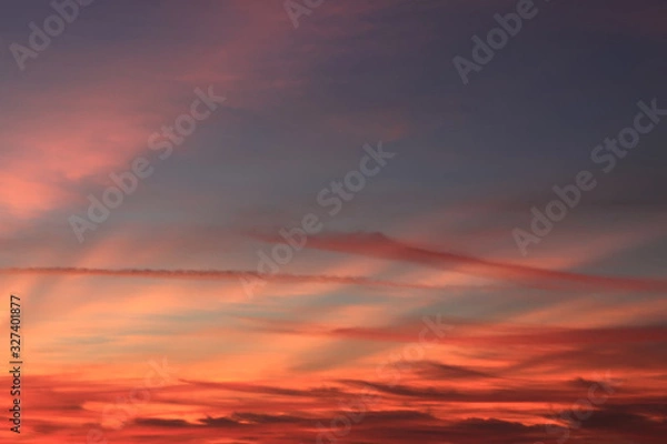 Fototapeta Coucher du soleil