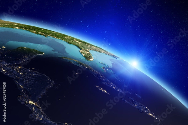 Fototapeta Planet Earth. 3d rendering