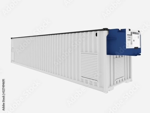 Obraz Container mit Genset