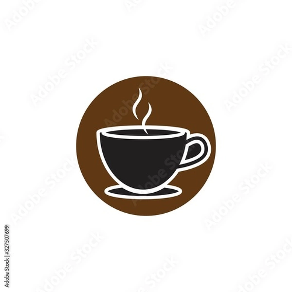 Obraz Coffee Beans Logo
