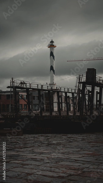 Obraz Lighthouse Ostend Belgium