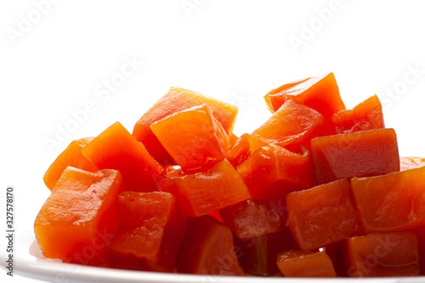 Fototapeta doce de abóbora