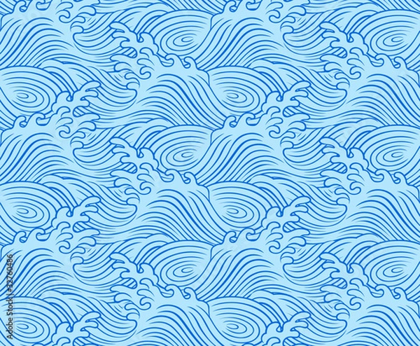 Obraz ocean wave pattern