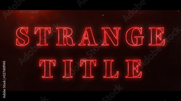 Obraz Strange Title