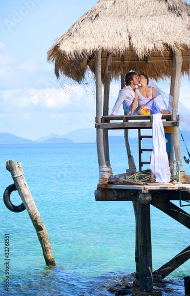 Fototapeta island wedding