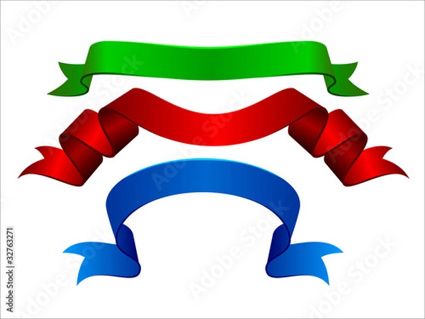 Obraz multicolored banners