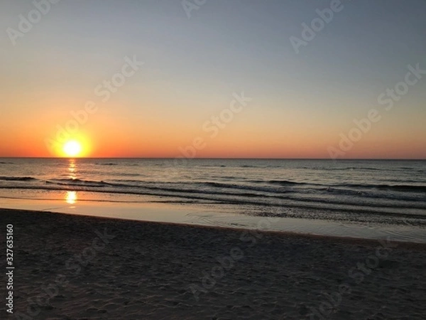 Obraz Sunset at the beach