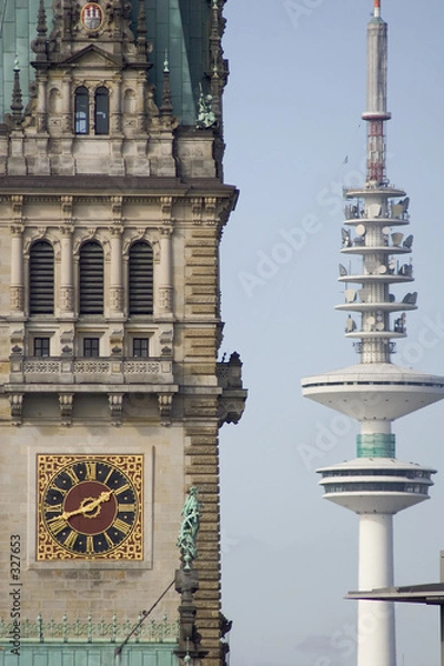 Obraz hamburg rathaus 1
