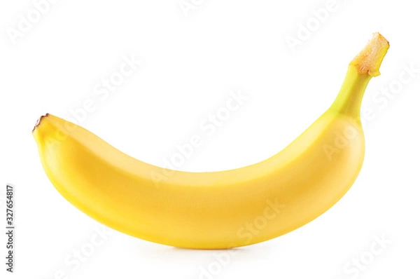 Obraz Banana isolated on white background