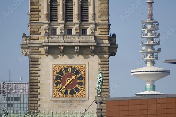 Obraz hamburg rathaus